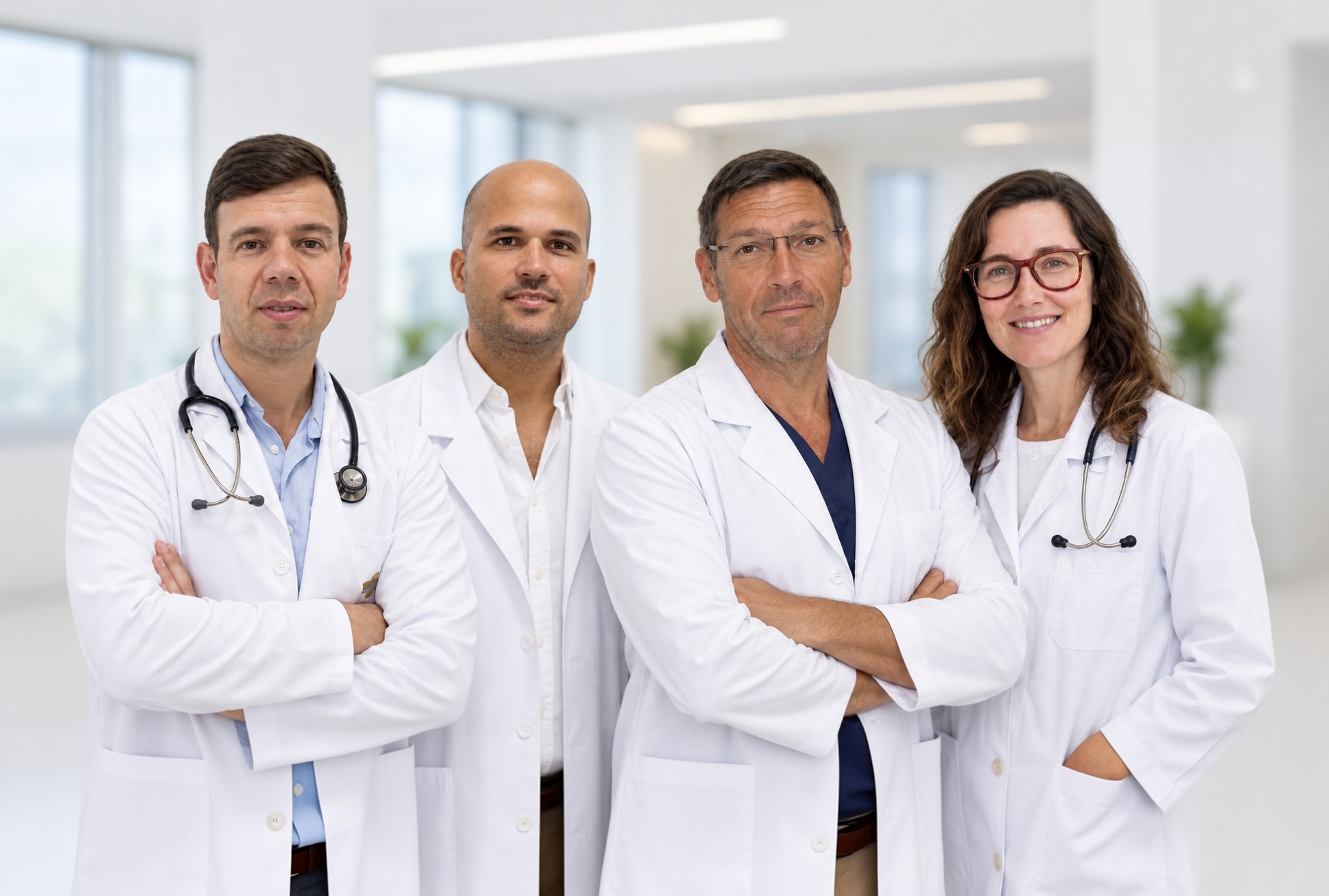Equipa médica e de enfermagem da Medicarmo